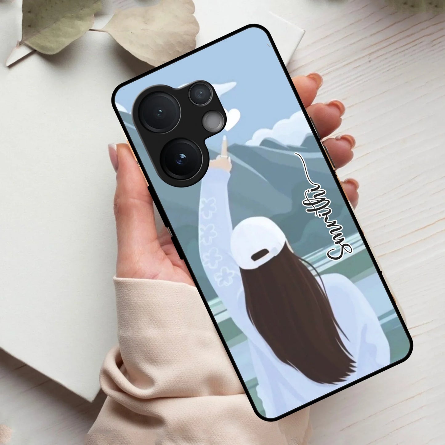 Chasing Dreams Customized Glass Case Cover For Vivo - ShopOnCliQ