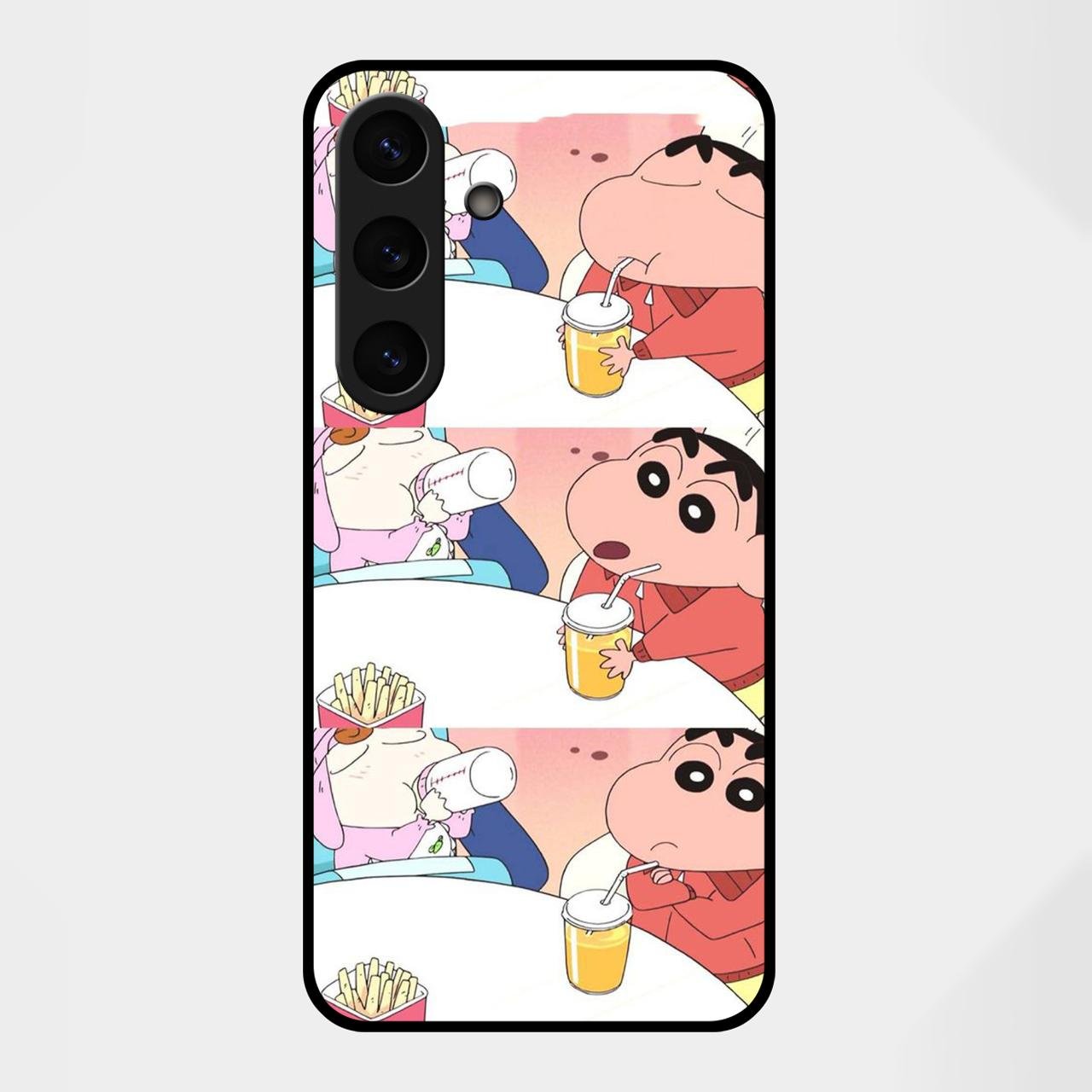 Crazy Cartoon Glass Case Cover For Samsung - ShopOnCliQ