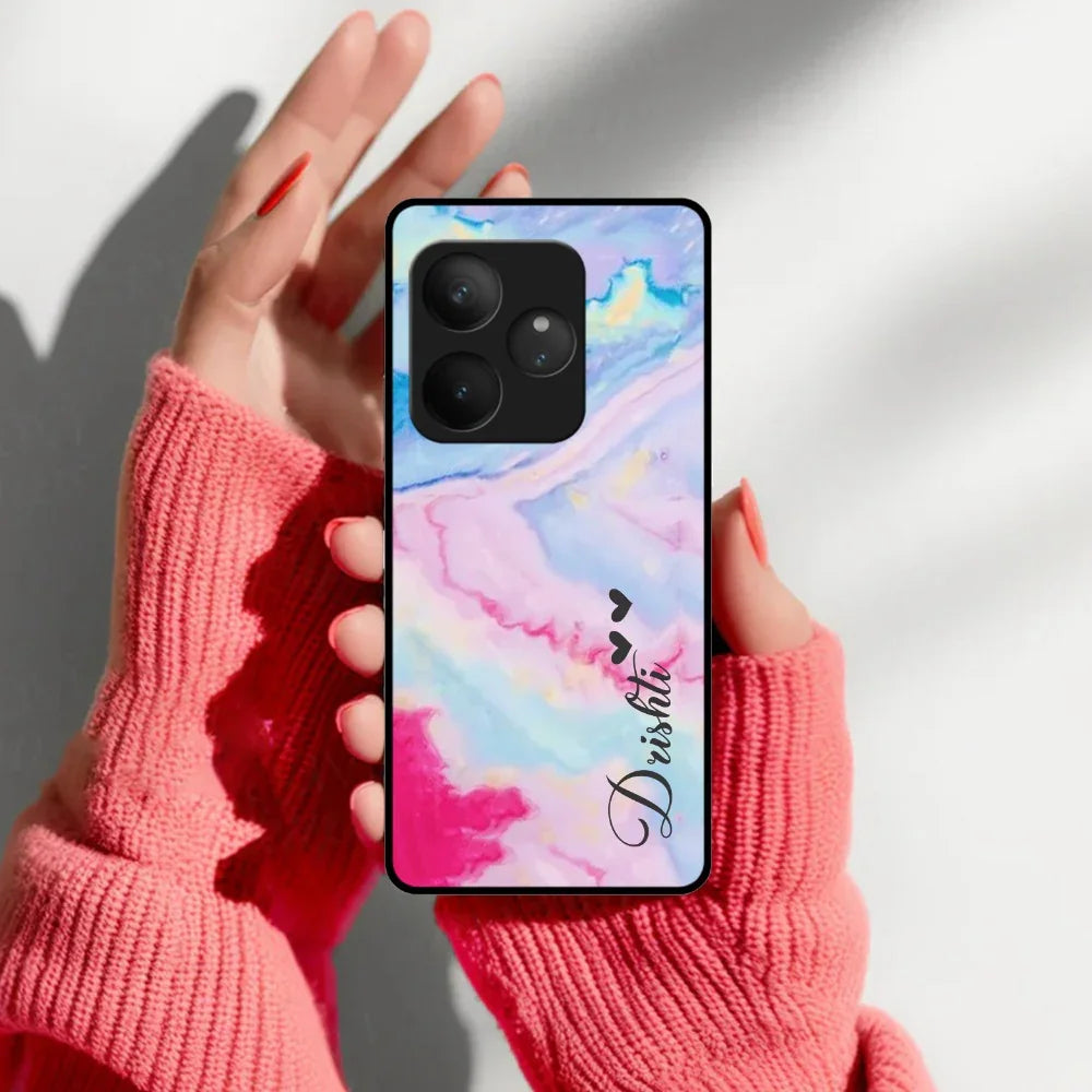 Customized Rainbow Glossy Metal Case Cover For Realme - ShopOnCliQ