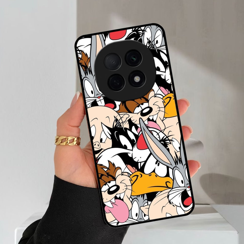 Cute Bugs Bunny Glossy Metal Case Cover For Oppo