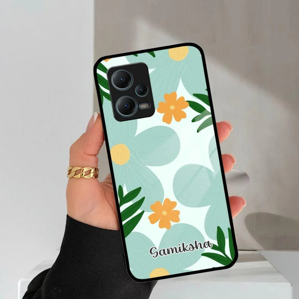 Daisy Dreams Customized Glass Case Cover For Poco - ShopOnCliQ
