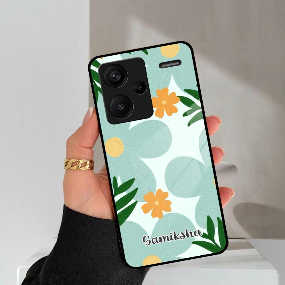 Daisy Dreams Customized Glass Case Cover For Redmi 12 4G - ShopOnCliQ
