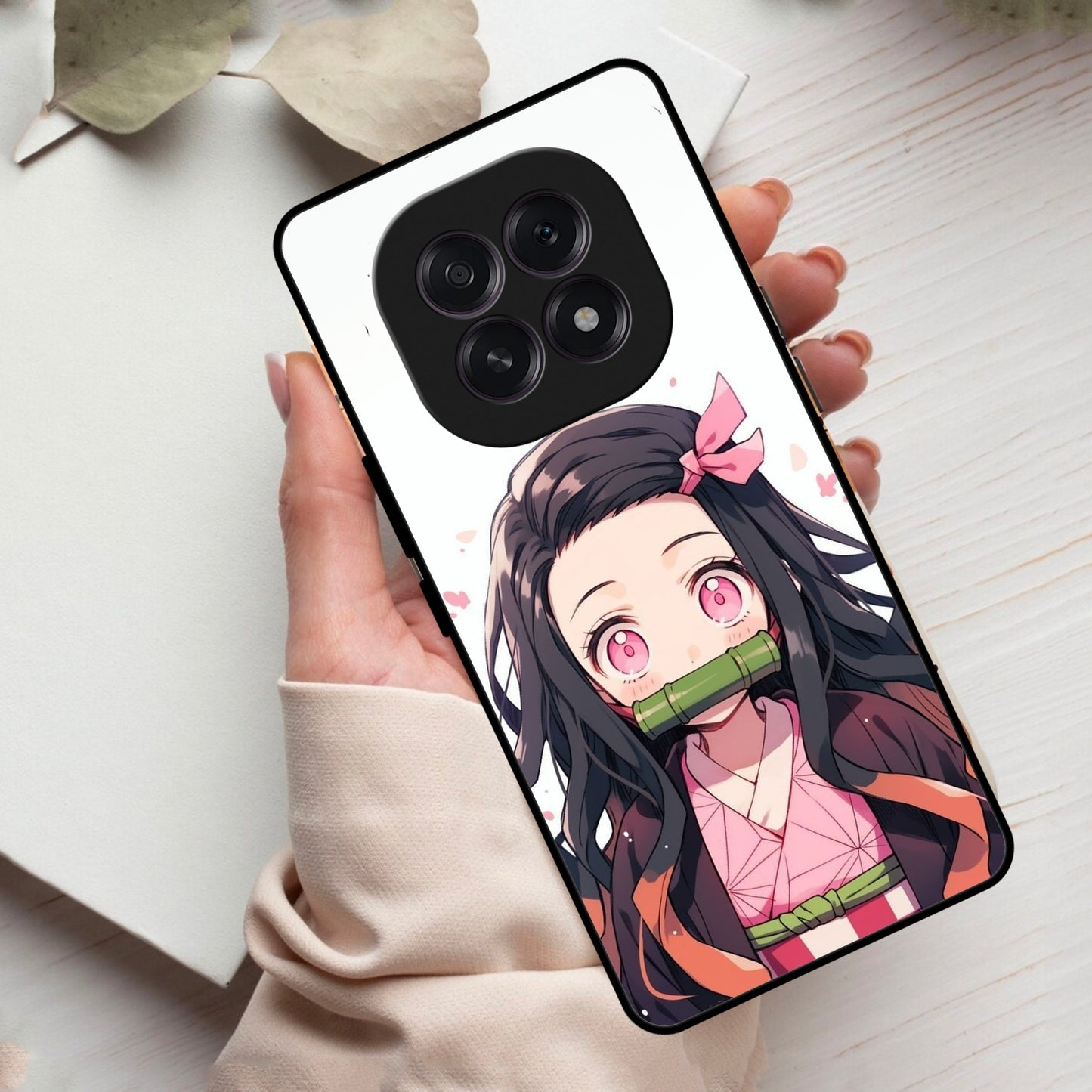 Demon Princess Glass Case Cover For Oppo