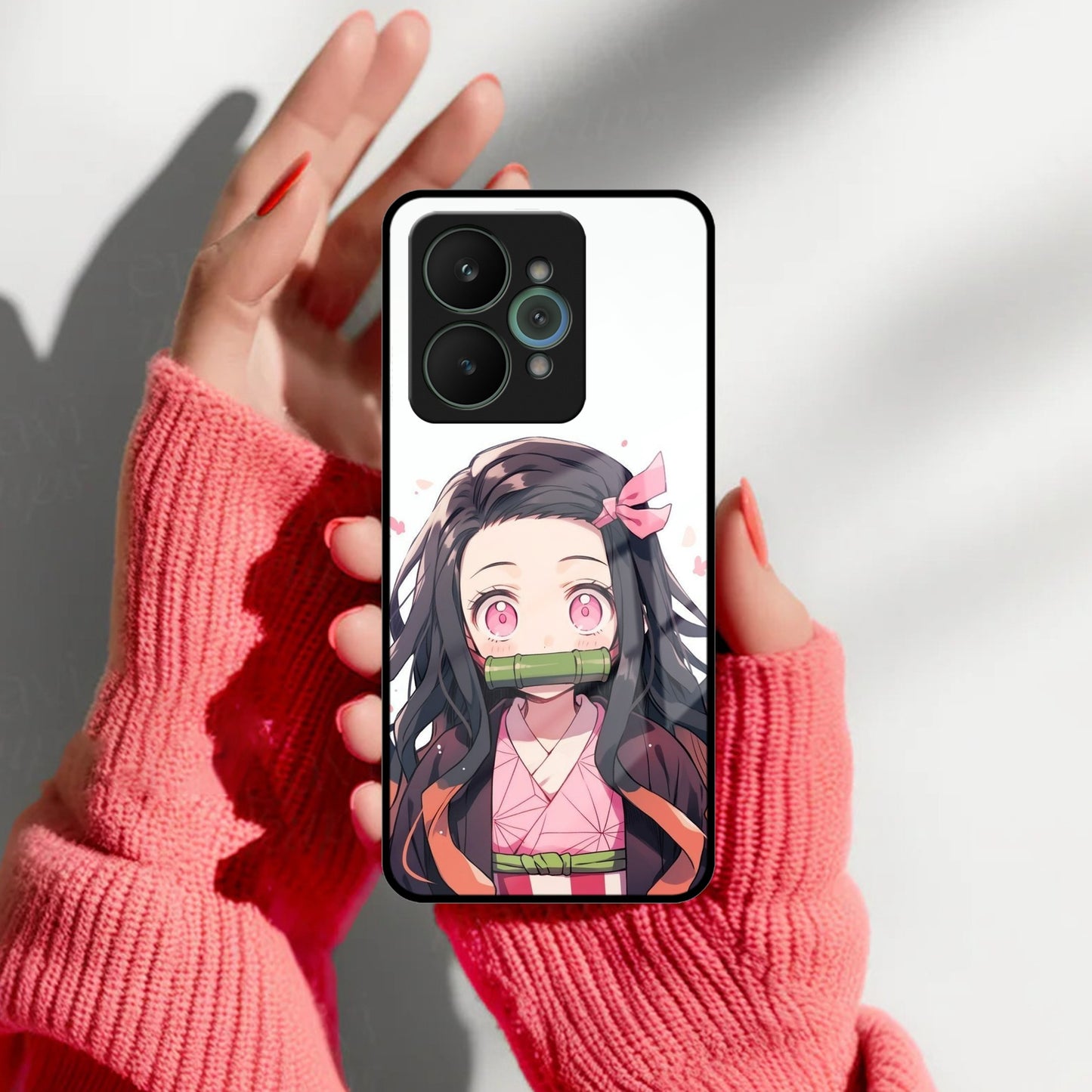 Demon Princess Glass Case Cover For Realme