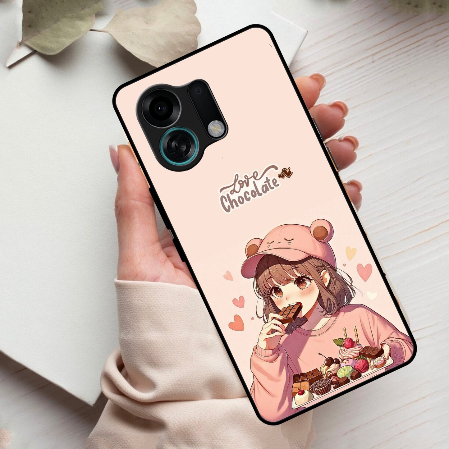 Dessert Dream Glass Case Cover For Oppo