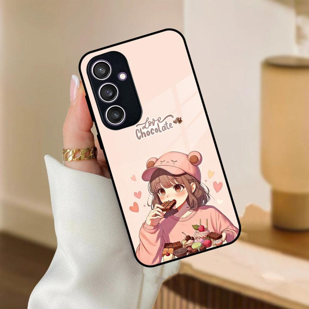 Dessert Dream Glass Case Cover For Samsung