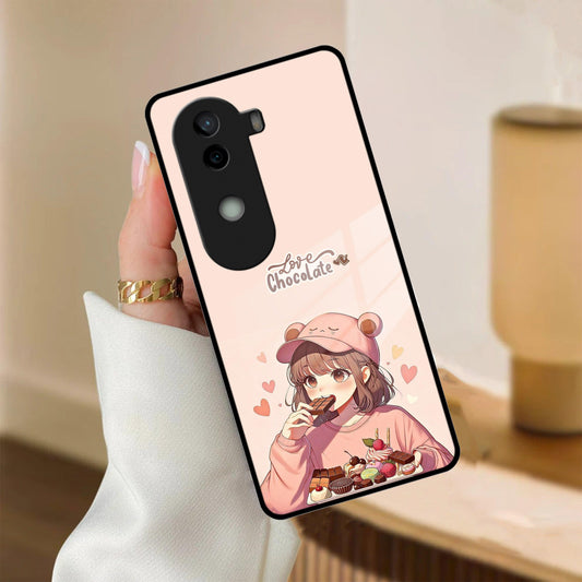 Dessert Dream Glass Case Cover For Vivo - ShopOnCliQ