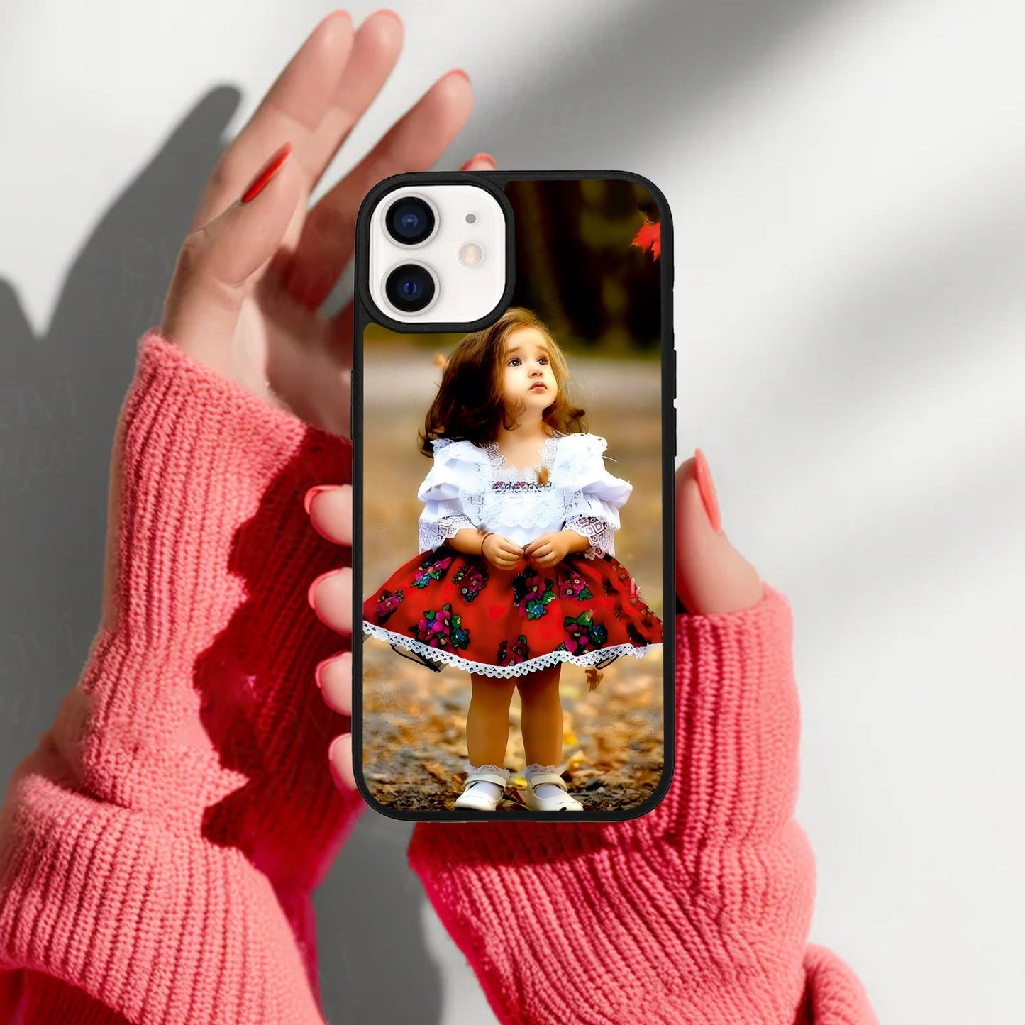 Doll Design Glossy Metal Case Cover For iPhone