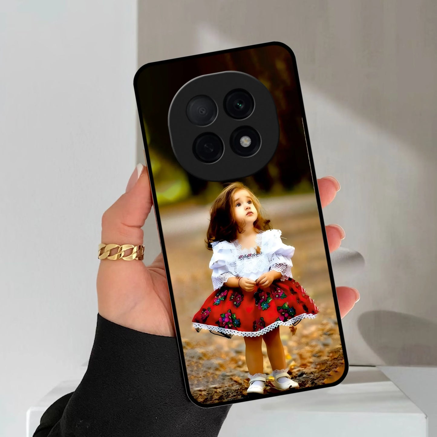 Doll Design Glossy Metal Case Cover For Oppo - ShopOnCliQ