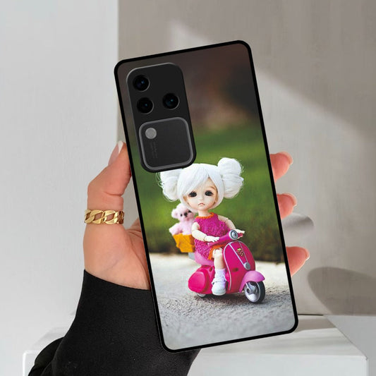 Doll Ridings Glossy Metal Case Cover For Vivo
