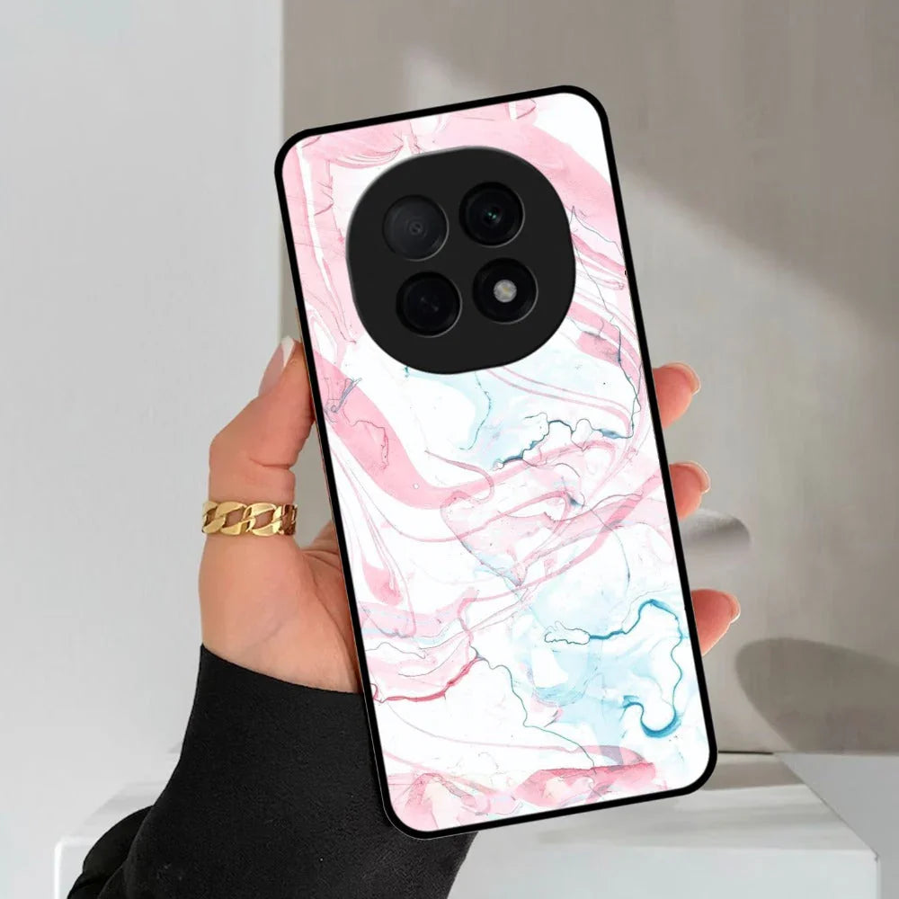 Fashion Marble Texture Glossy Metal Case Cover For Oppo - ShopOnCliQ