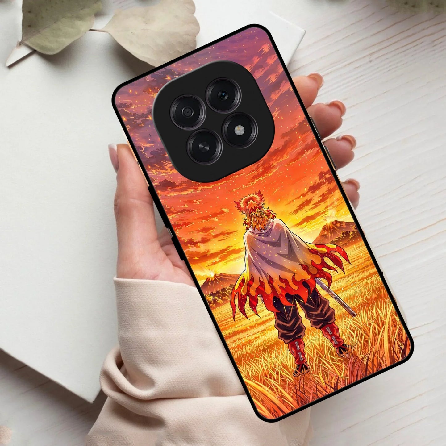 Flame Hero Glass Case Cover For Oppo - ShopOnCliQ