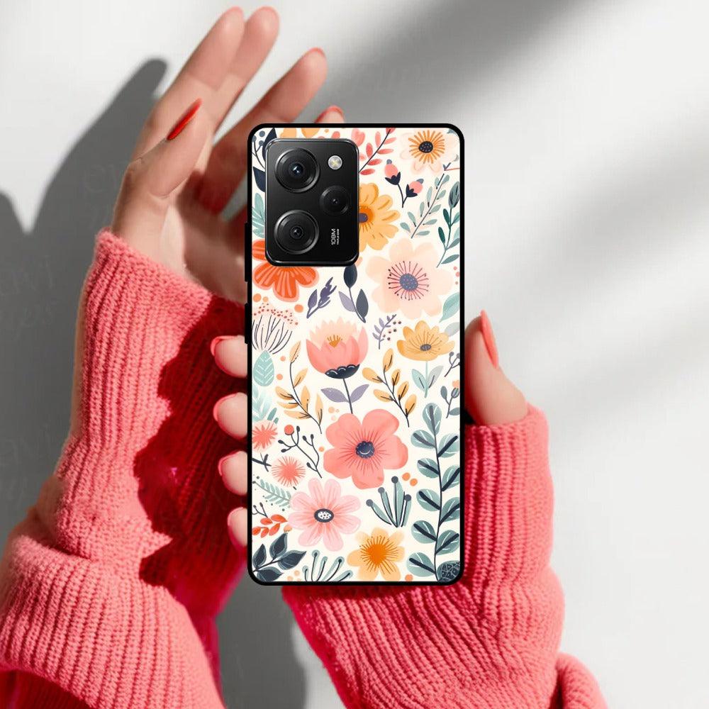 Garden of Delights Glass Case Cover For Poco