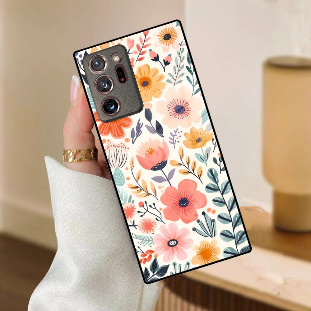 Garden of Delights Glass Case Cover for Samsung