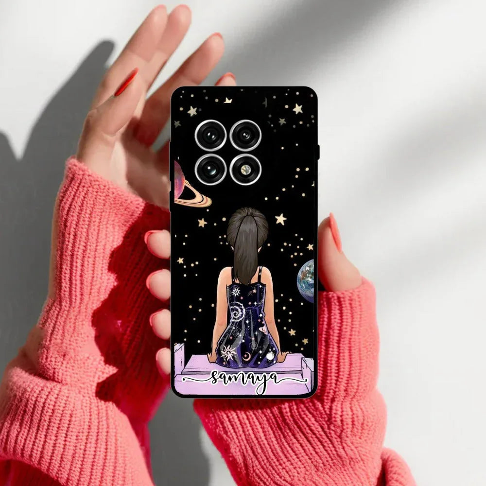 Girl In Universe Customised Glossy Metal Case Cover For OnePlus - ShopOnCliQ