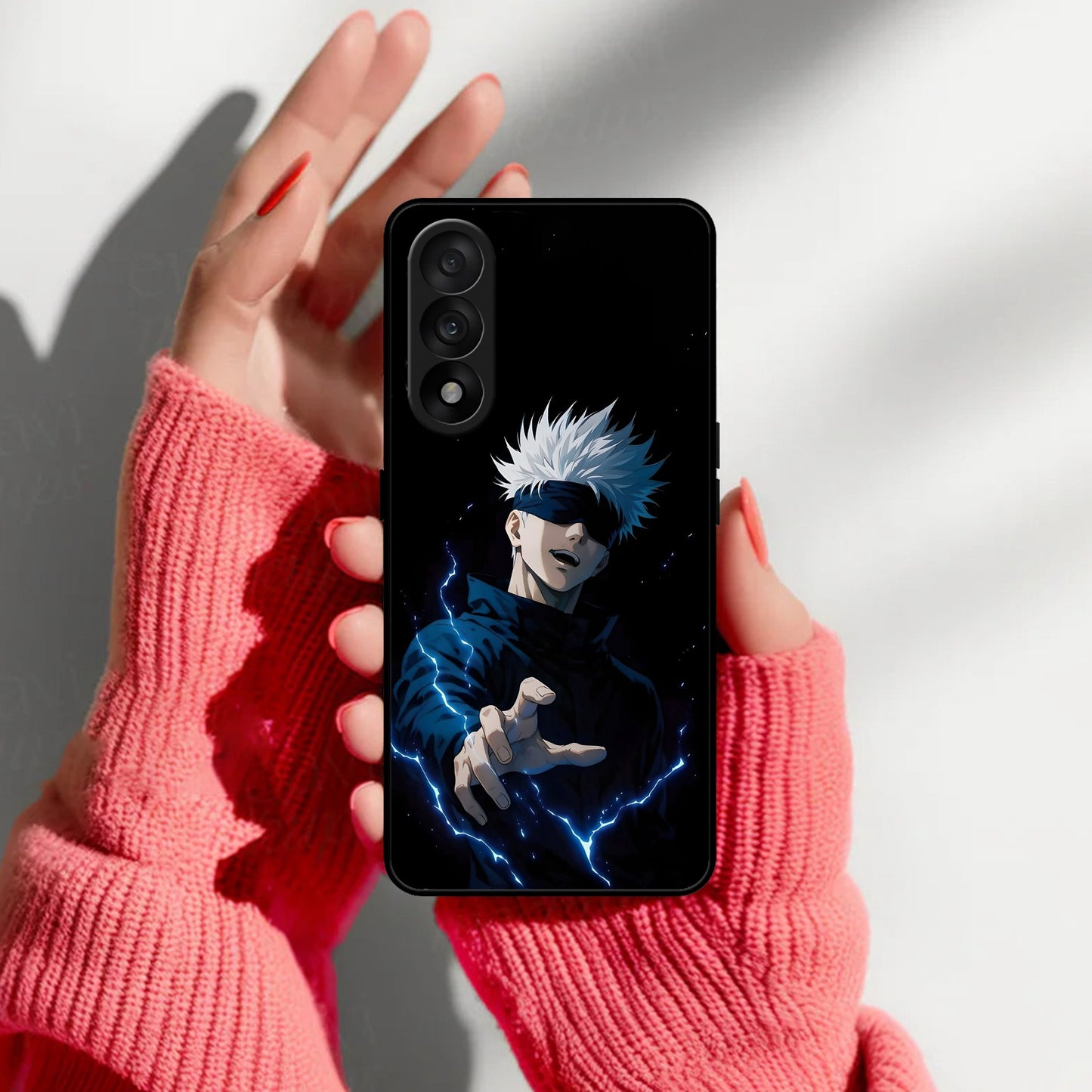 Gojo The Limitless Glass Case Cover For OnePlus