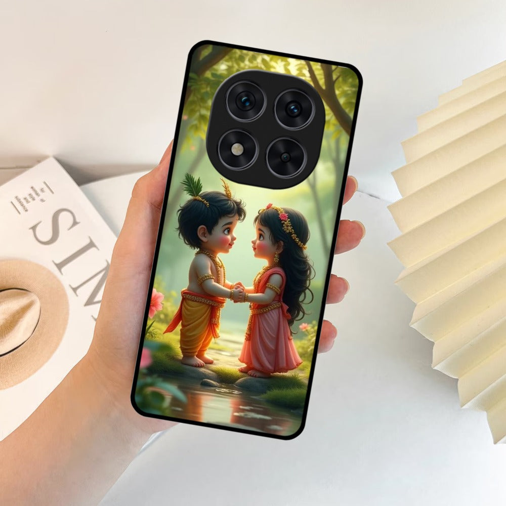 Blush & Panda Glossy Metal Case Cover For Poco