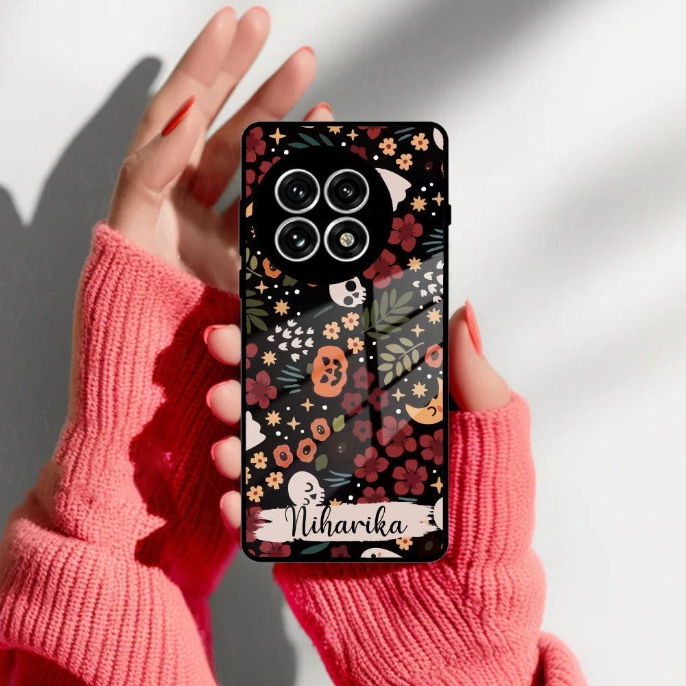 Hellowean Customize Glass Case Cover For OnePlus