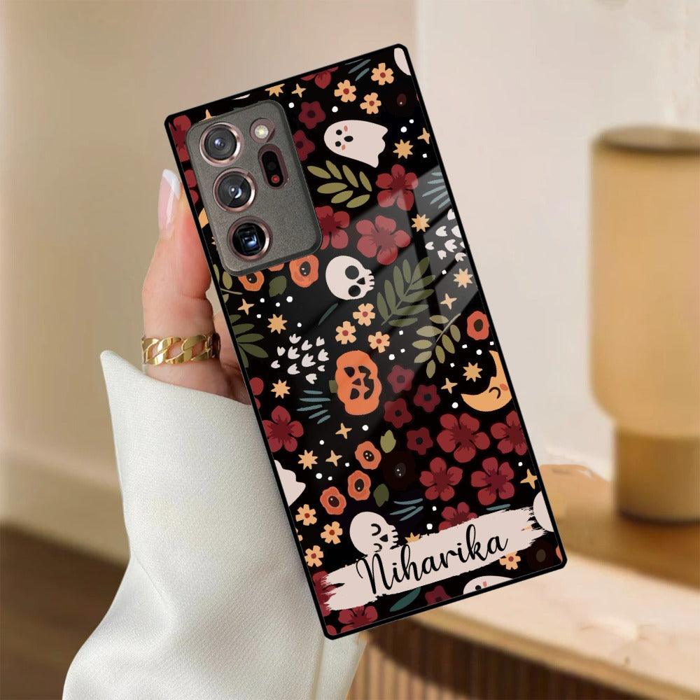 Hellowean Customize Glass Case Cover For Samsung