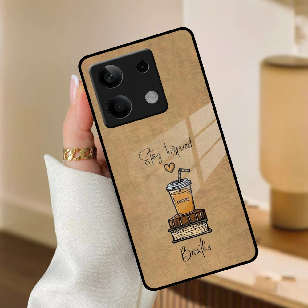 Inspired Sips Glass Case Cover For Poco