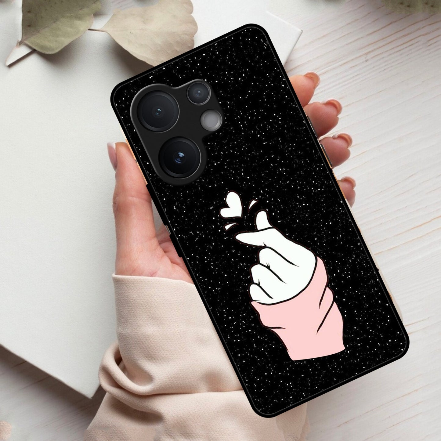 Kpop Love Glass Phone Case And Cover For Vivo