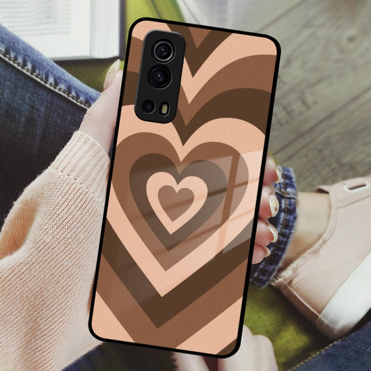 Latte Love Patter Glass Case Cover - Coffee For Vivo - ShopOnCliQ