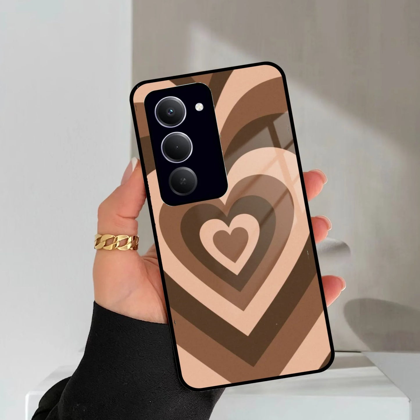 Latte Love Patter Glass Case Cover - Coffee For Redmi/Xiaomi - ShopOnCliQ