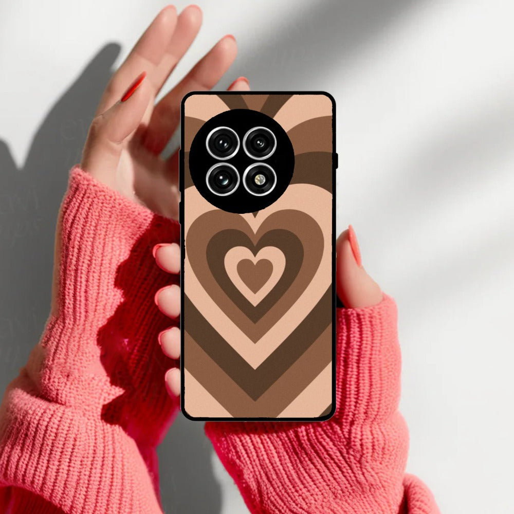 Latte Love Patter Glossy Metal Case Cover Coffee For OnePlus