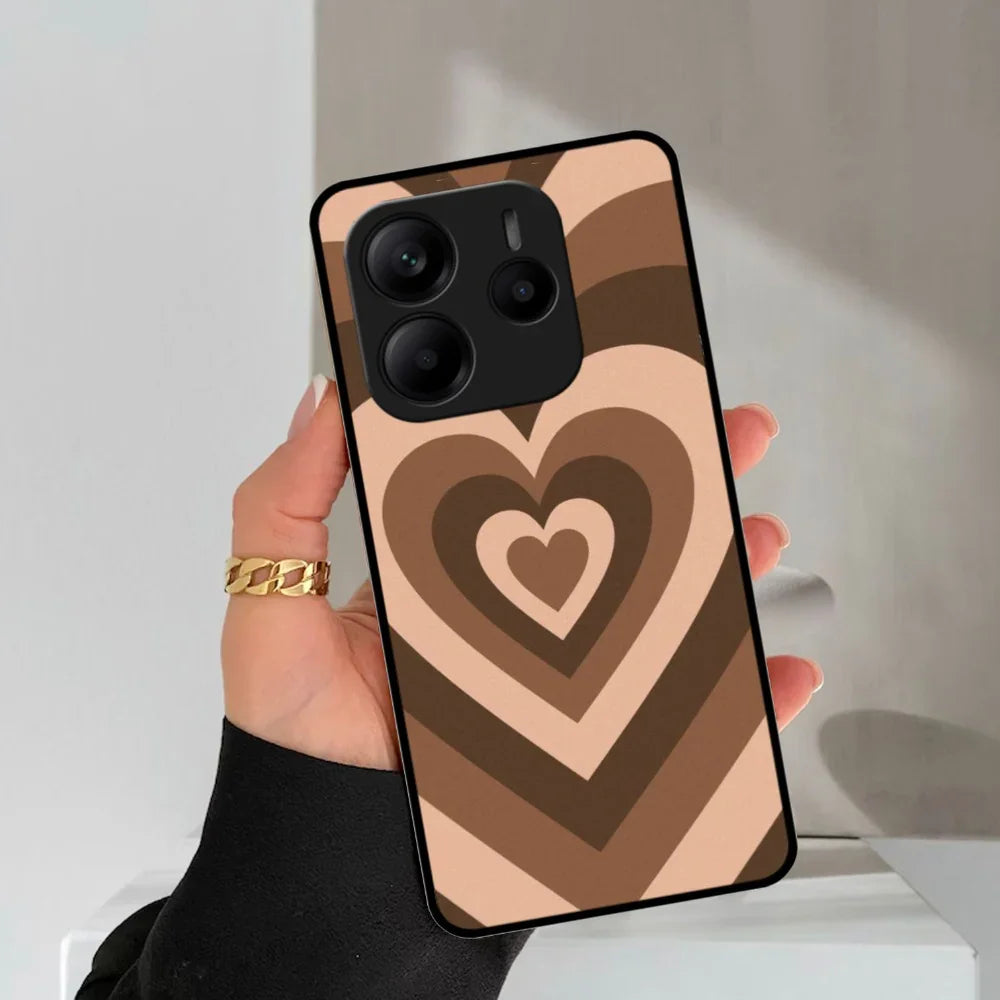 Latte Love Patter Metal Case Cover - Coffee For Redmi/Xiaomi - ShopOnCliQ