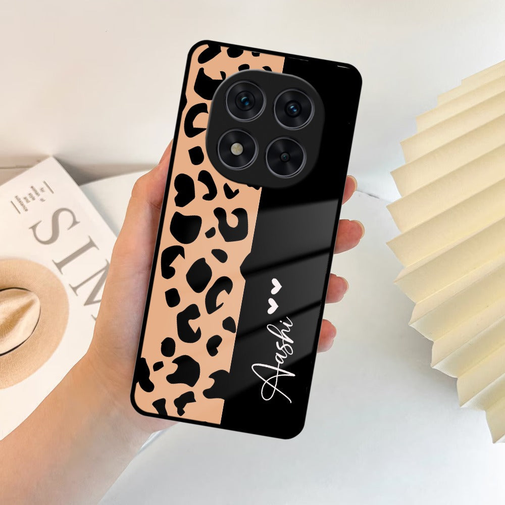 Leopard Glass Case Cover For Poco