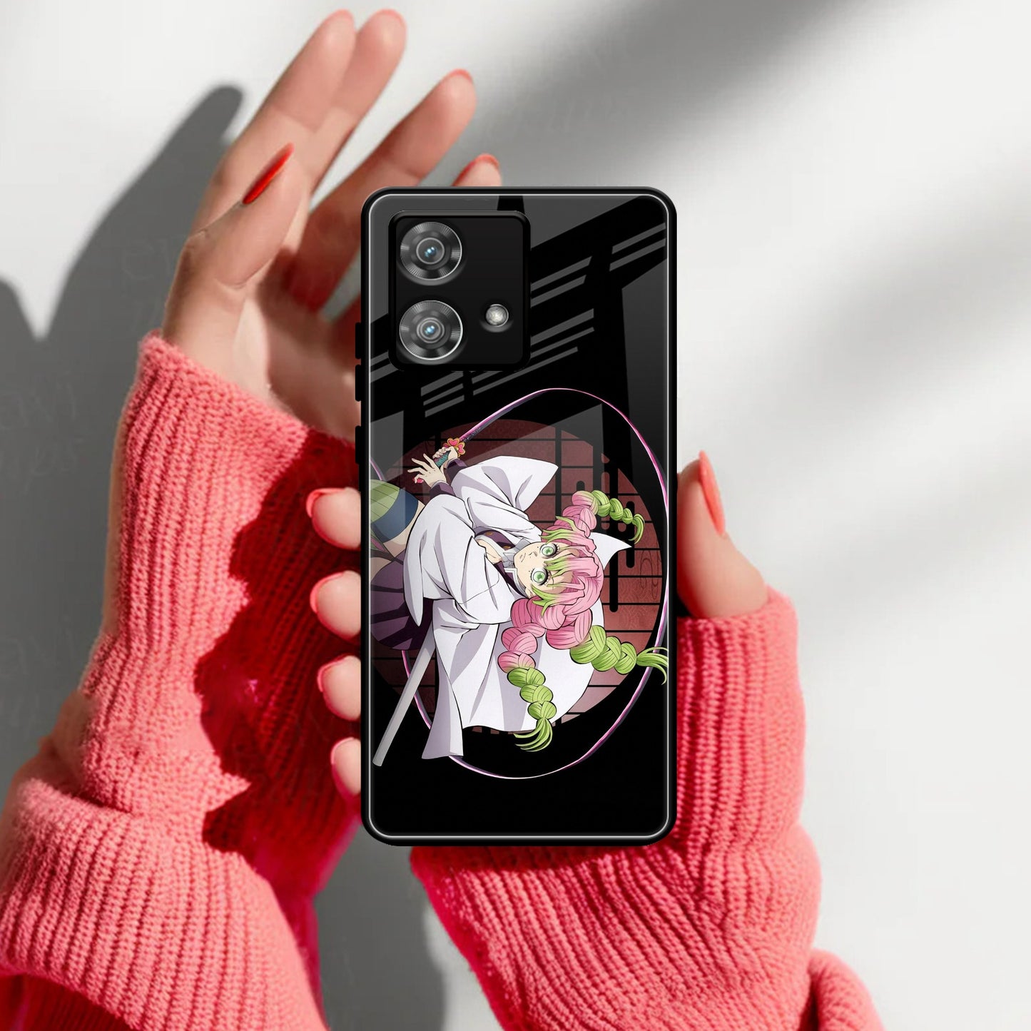 Love Hashira Glass Case Cover For Motorola