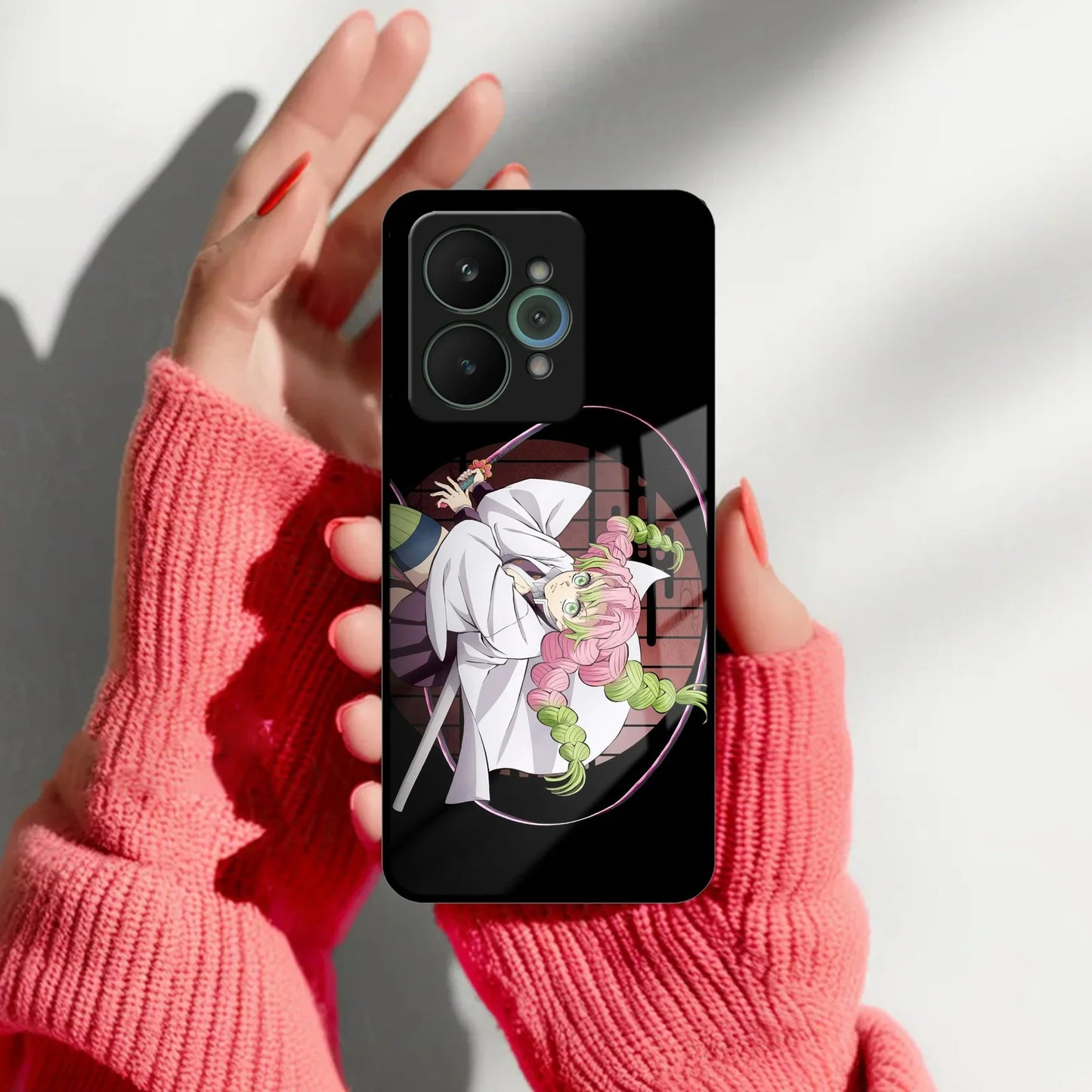 Love Hashira Glass Case Cover For Realme - ShopOnCliQ