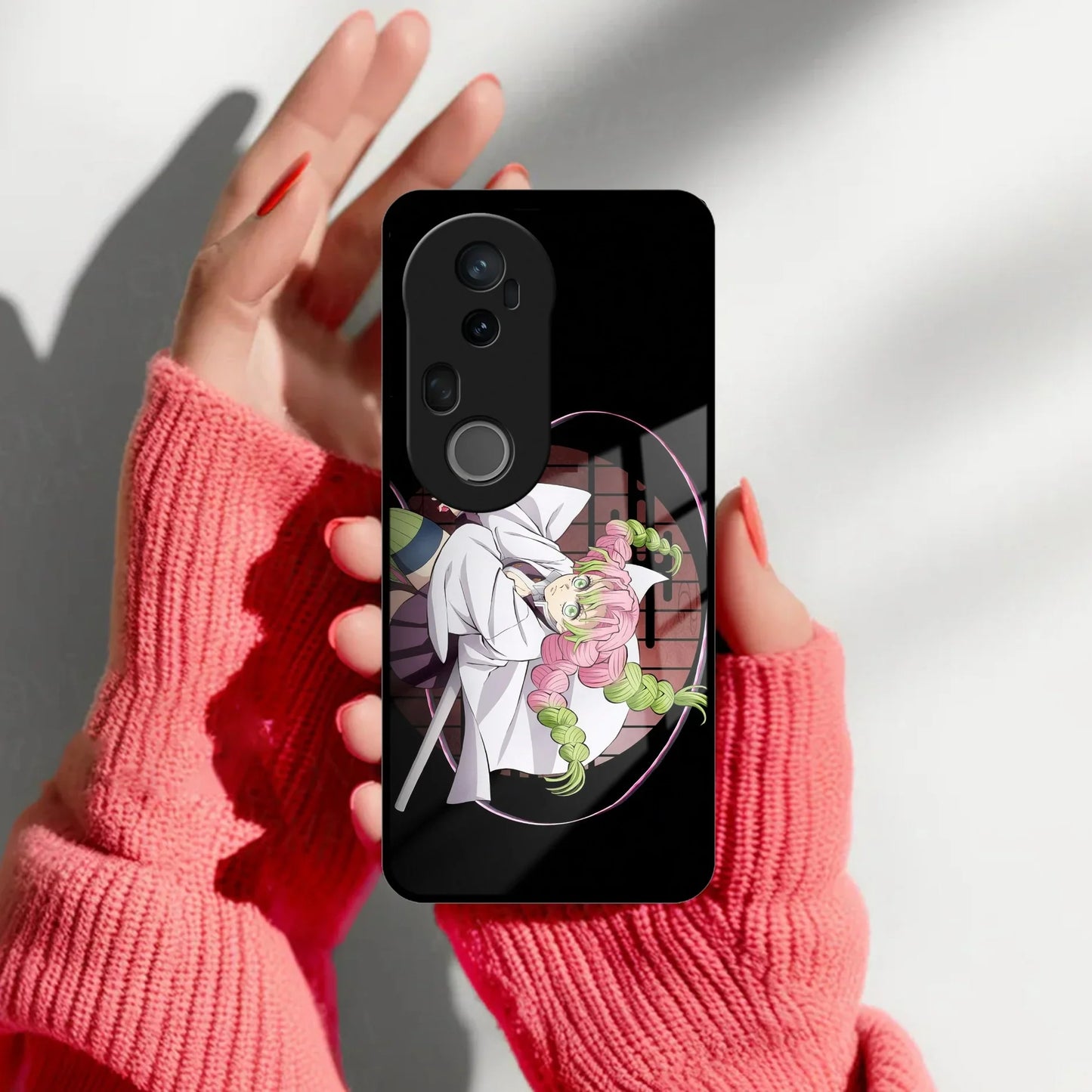 Love Hashira Glass Case Cover For Vivo - ShopOnCliQ