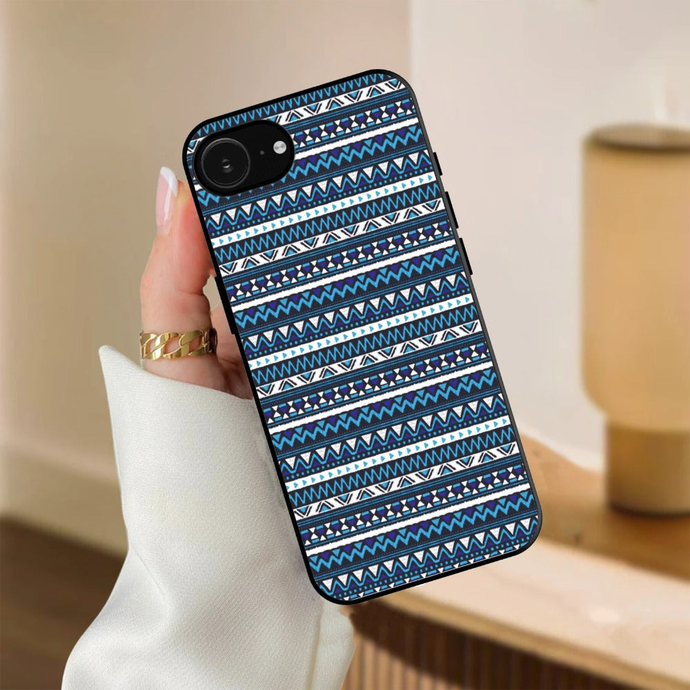 Mandala Glossy Metal Case Cover For iPhone