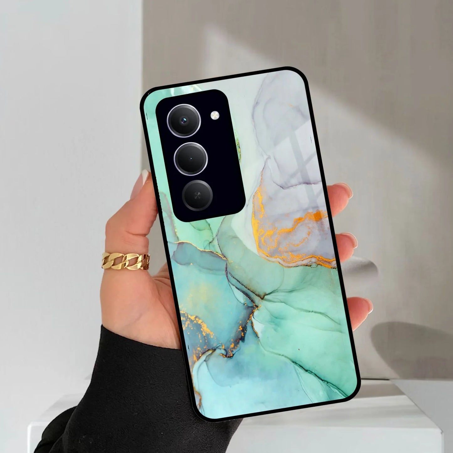 Marble Glass Finish Phone Case And Cover For Redmi/Xiaomi - ShopOnCliQ