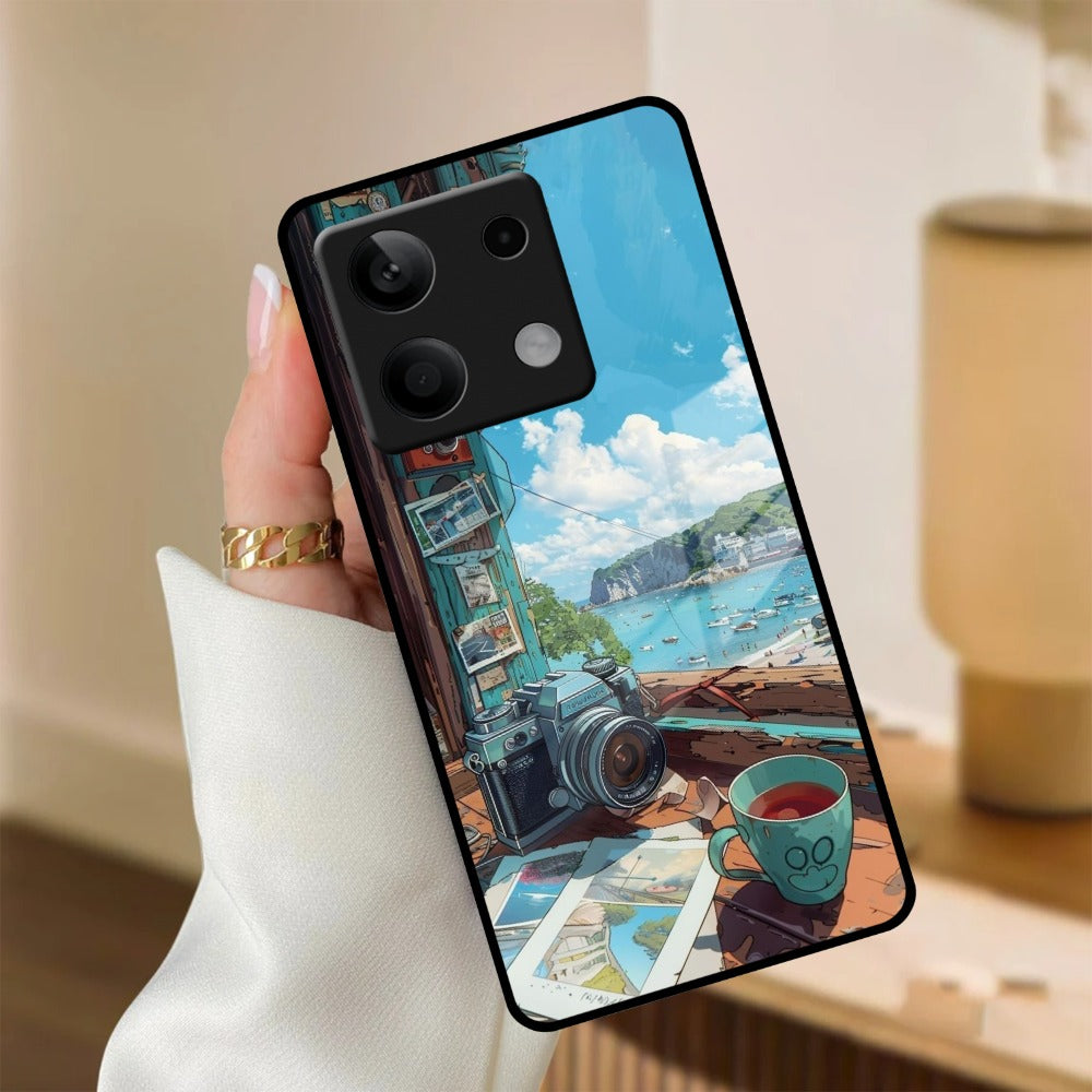 Memoirs in Color Glass Case Cover For Poco