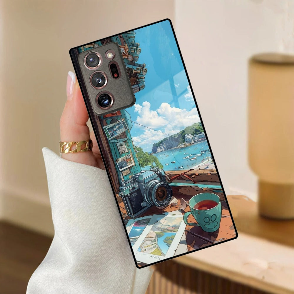 Memoirs in Color Glass Case Cover For Samsung