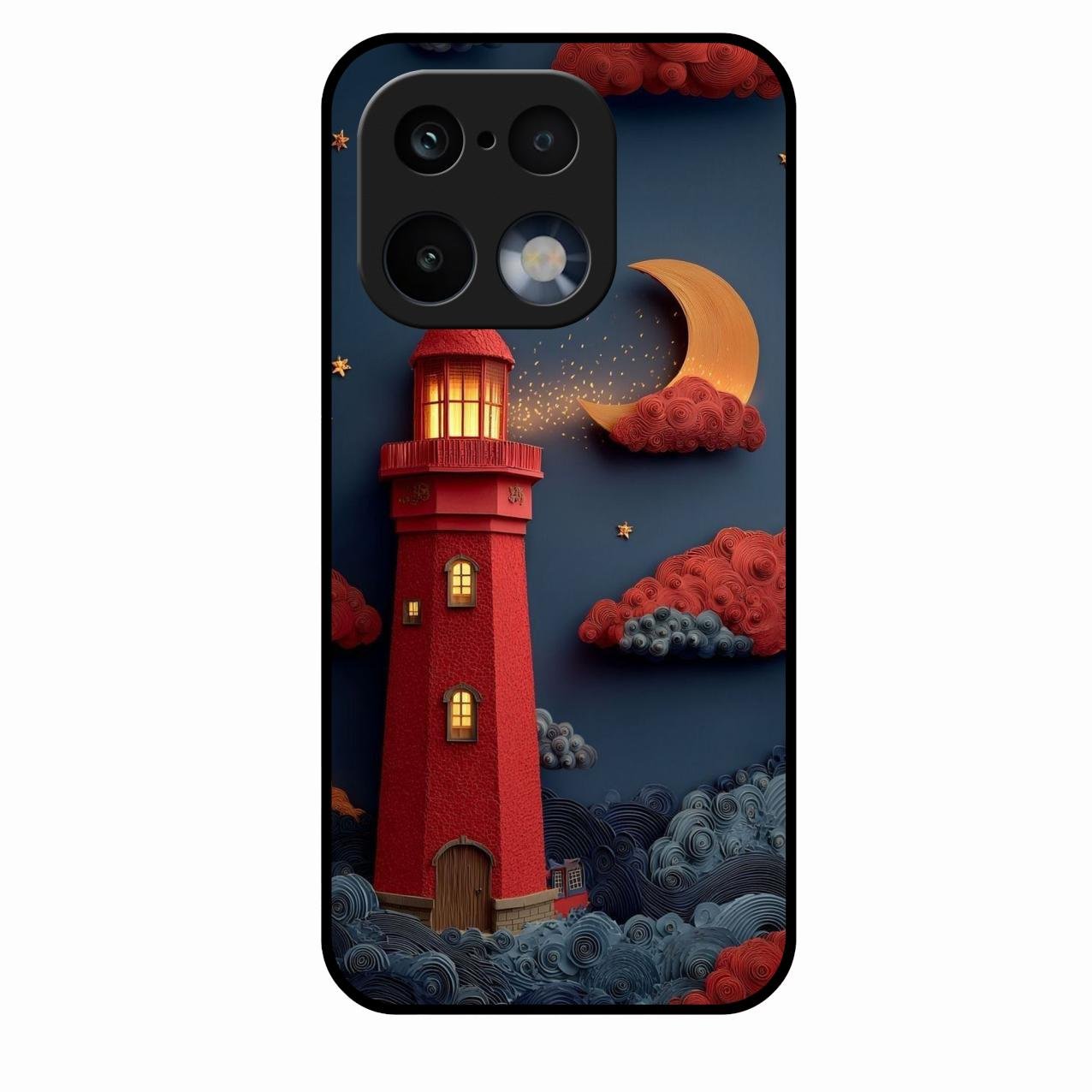 Moonlight Lighthouse Aesthetic Phone Case Cover For Realme 16 Pro 5G   ShopOnCliQ
