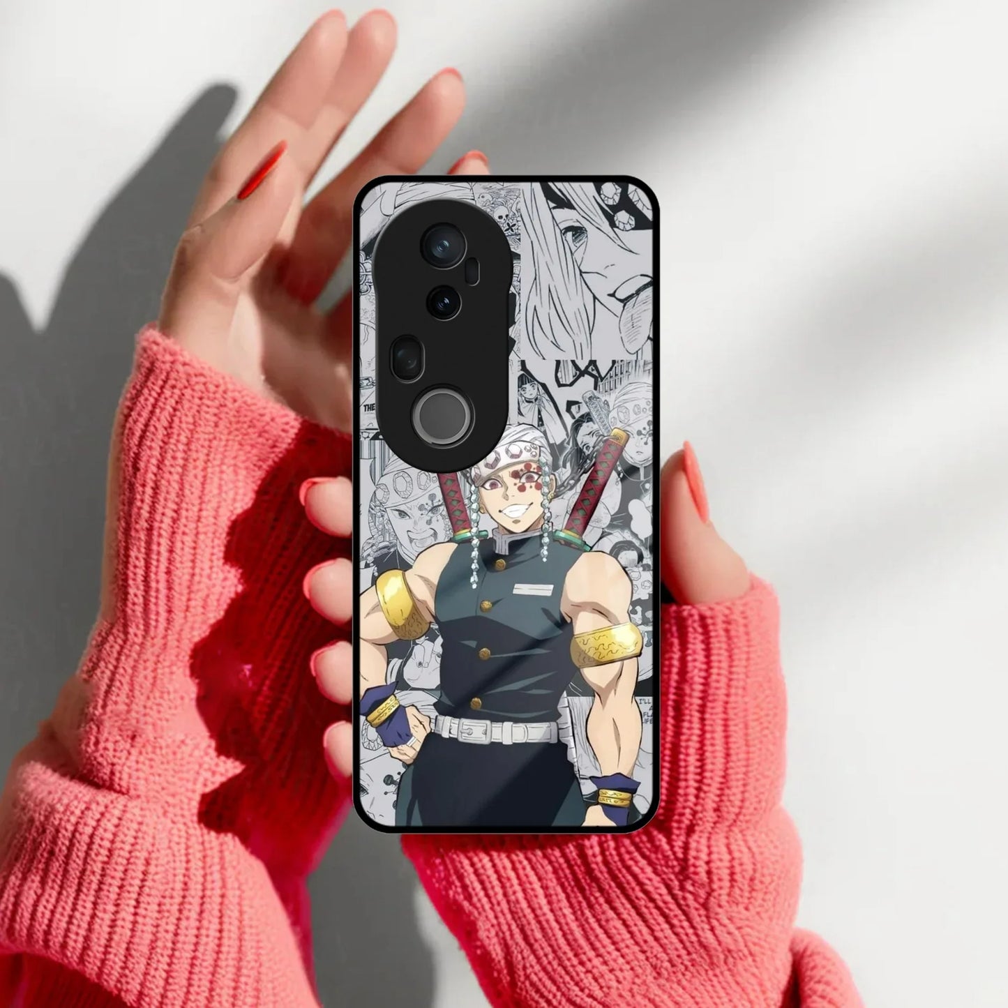 Mr. Flashy Glass Case Cover For Vivo - ShopOnCliQ