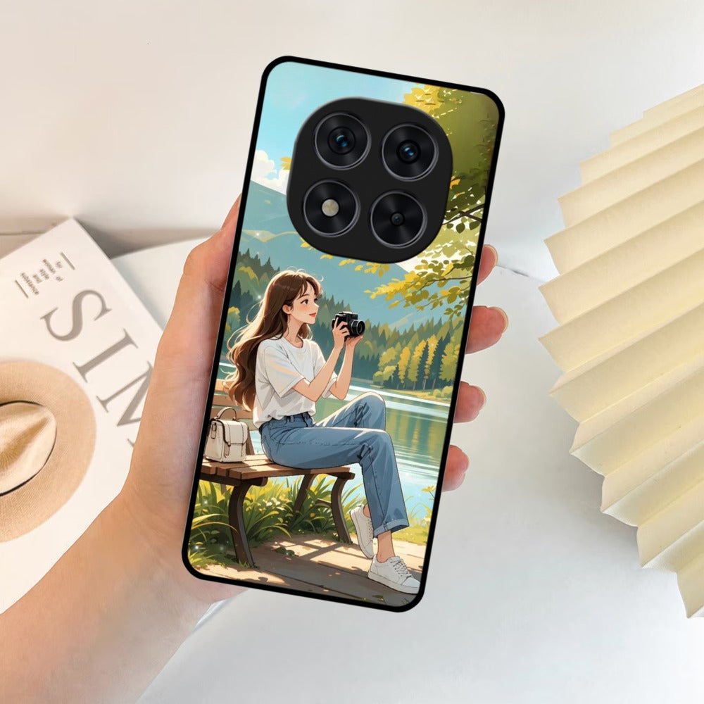 Natures Frame Glossy Metal Case Cover For redmixiaomi