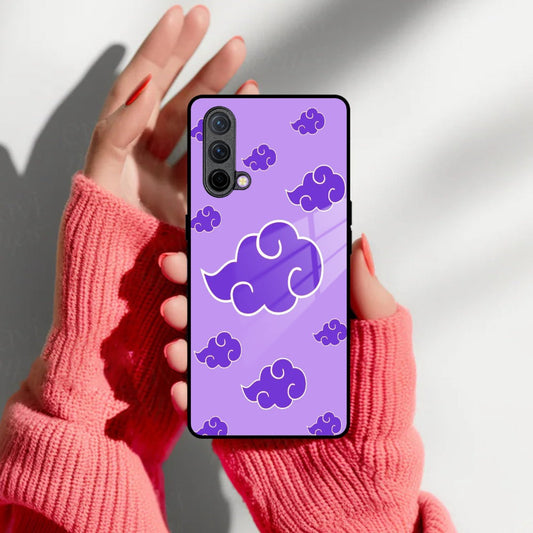 Purple Cloud Mobile Glass Phone Case Cover For OnePlus