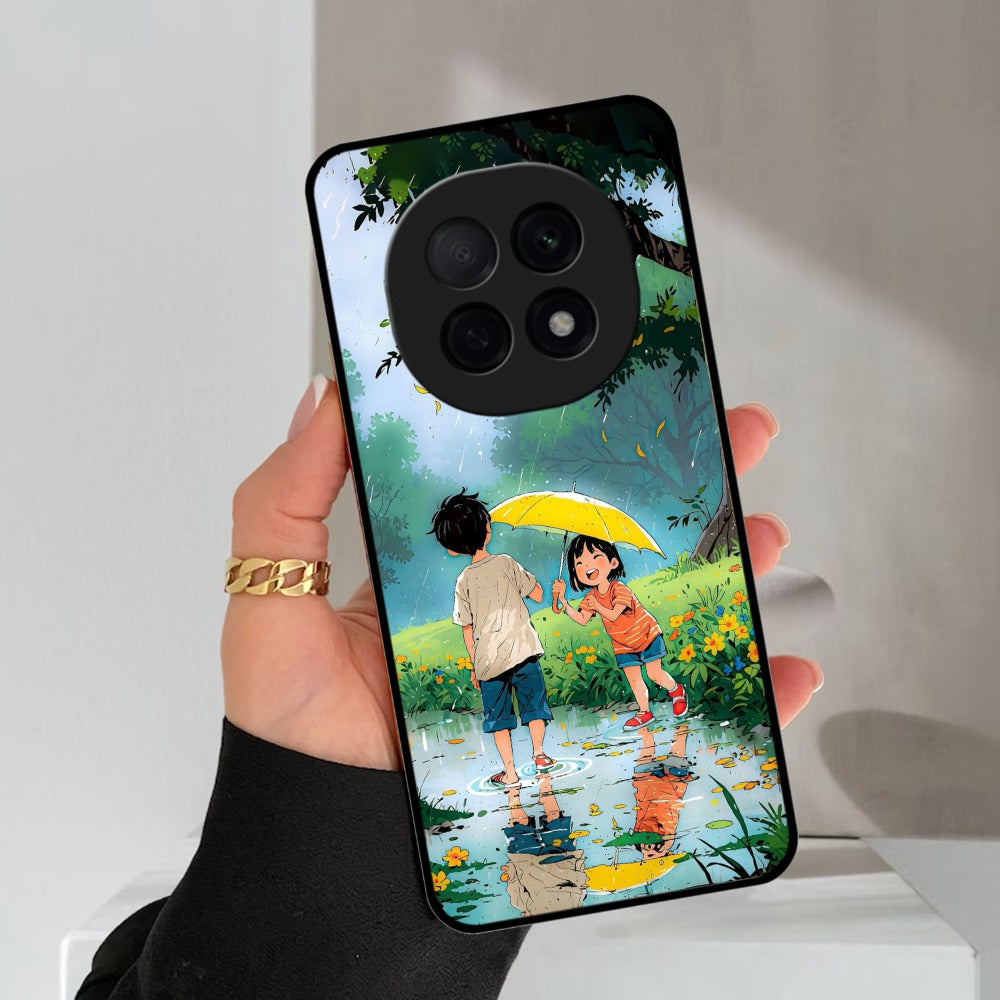 Raindrop Moments Metal Case Cover For Oppo