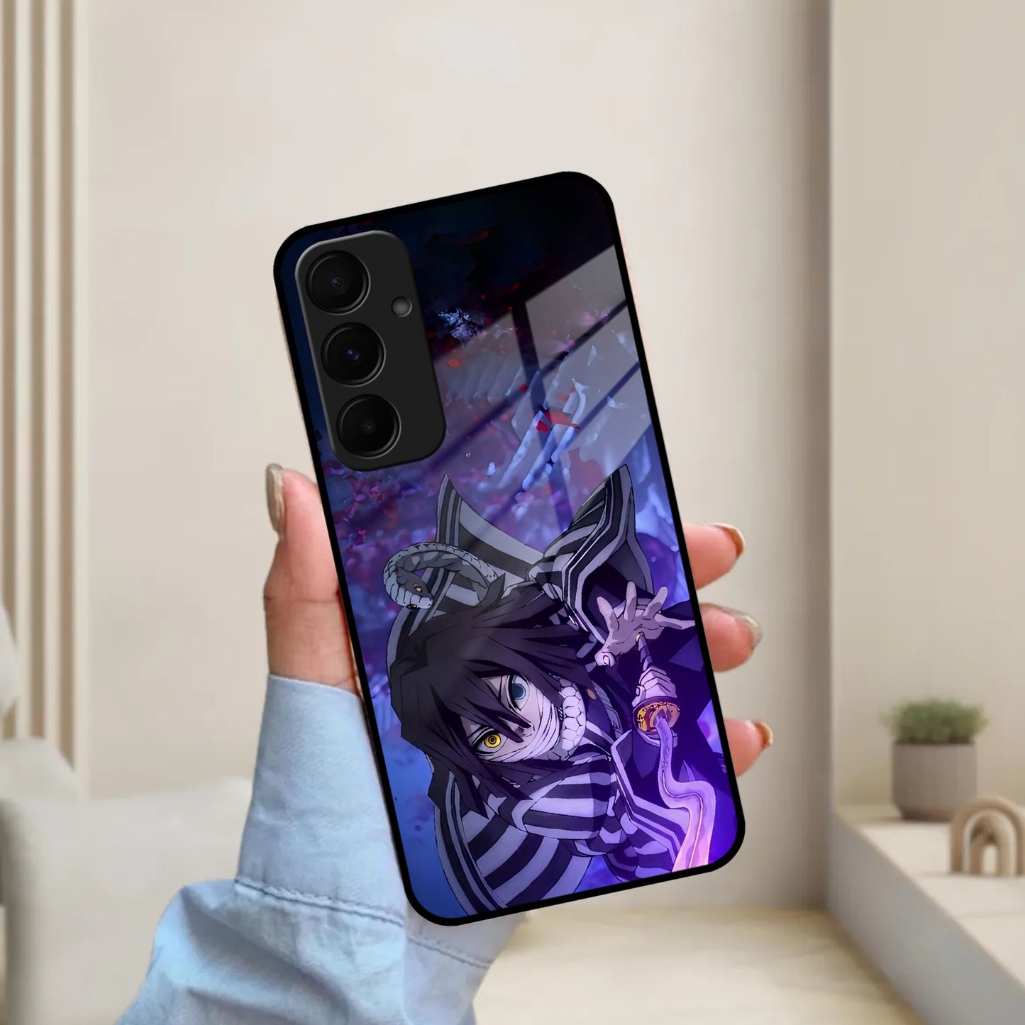 Serpent Man Glass Case Cover For Samsung