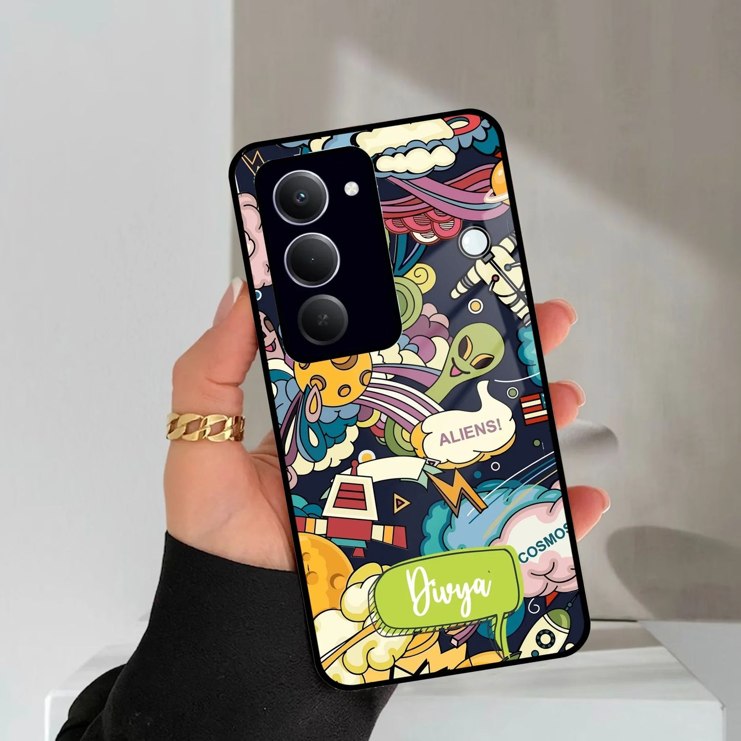 Space Glass Case Cover For Redmi/Xiaomi - ShopOnCliQ