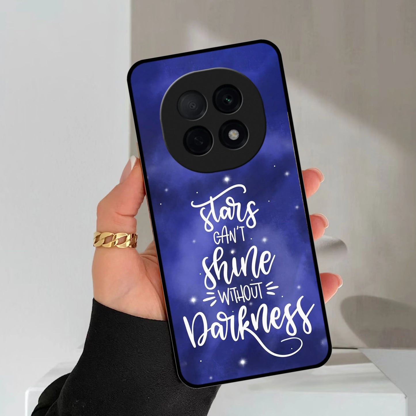 Star Glossy Metal Case Cover For Oppo - ShopOnCliQ