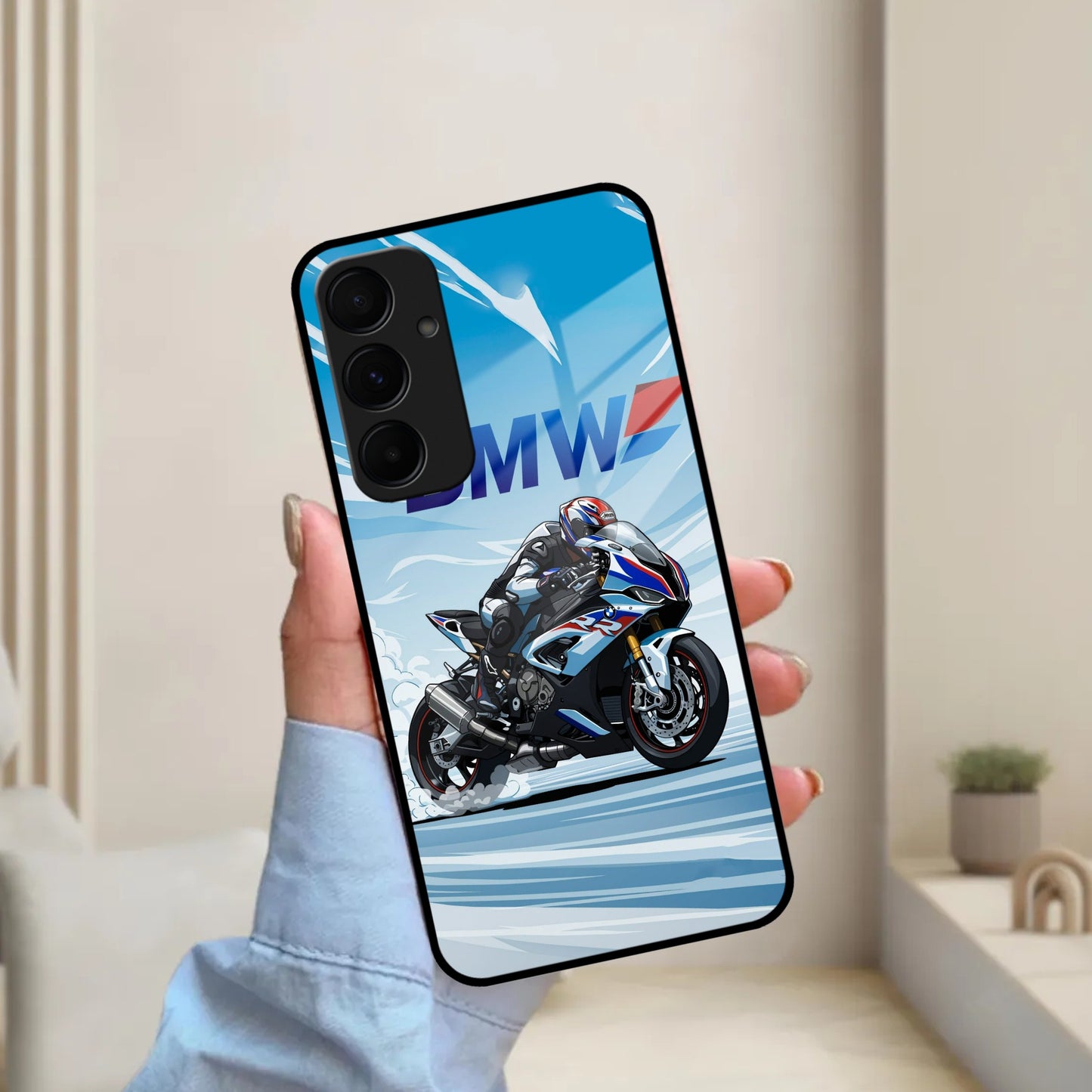 Super Sports Bike V2 Glass Case Cover For Samsung