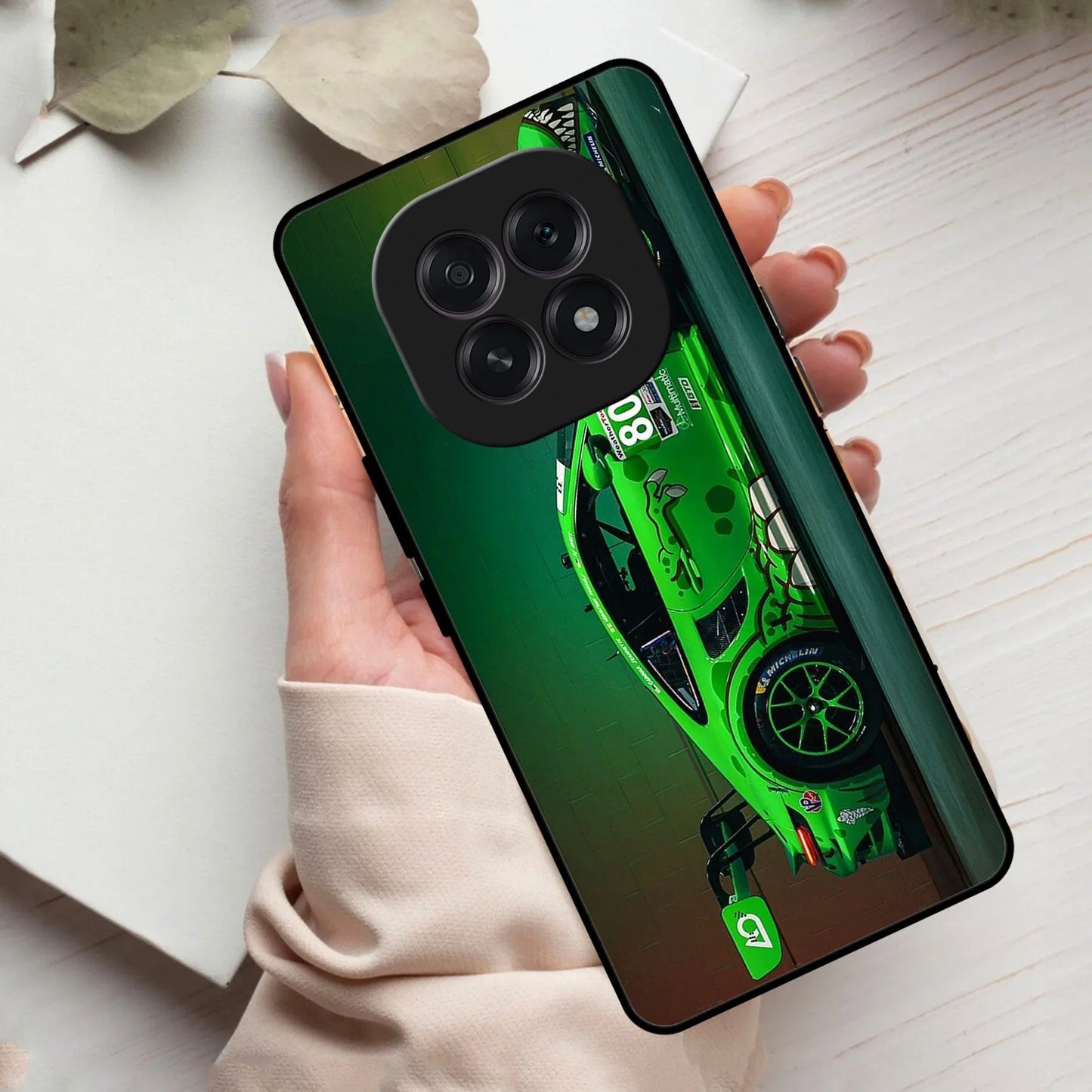 Super Sports Car V2 Glass Case Cover For Oppo - ShopOnCliQ