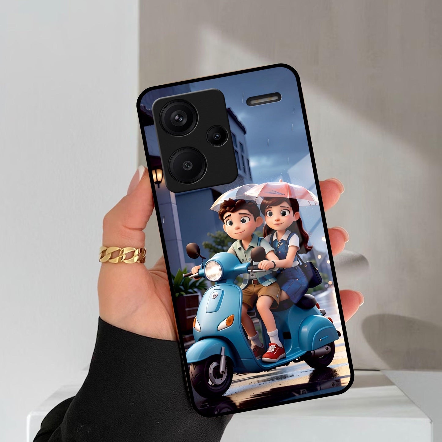 Sweet Escape Glass Case Cover For Redmi 12 4G - ShopOnCliQ