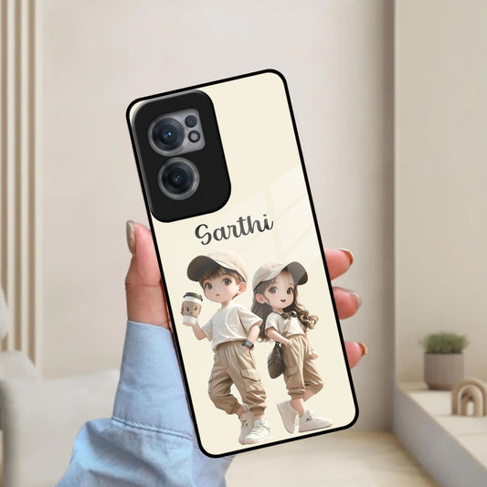 Sweet Harmony Customize Glass Case Cover For Oneplus