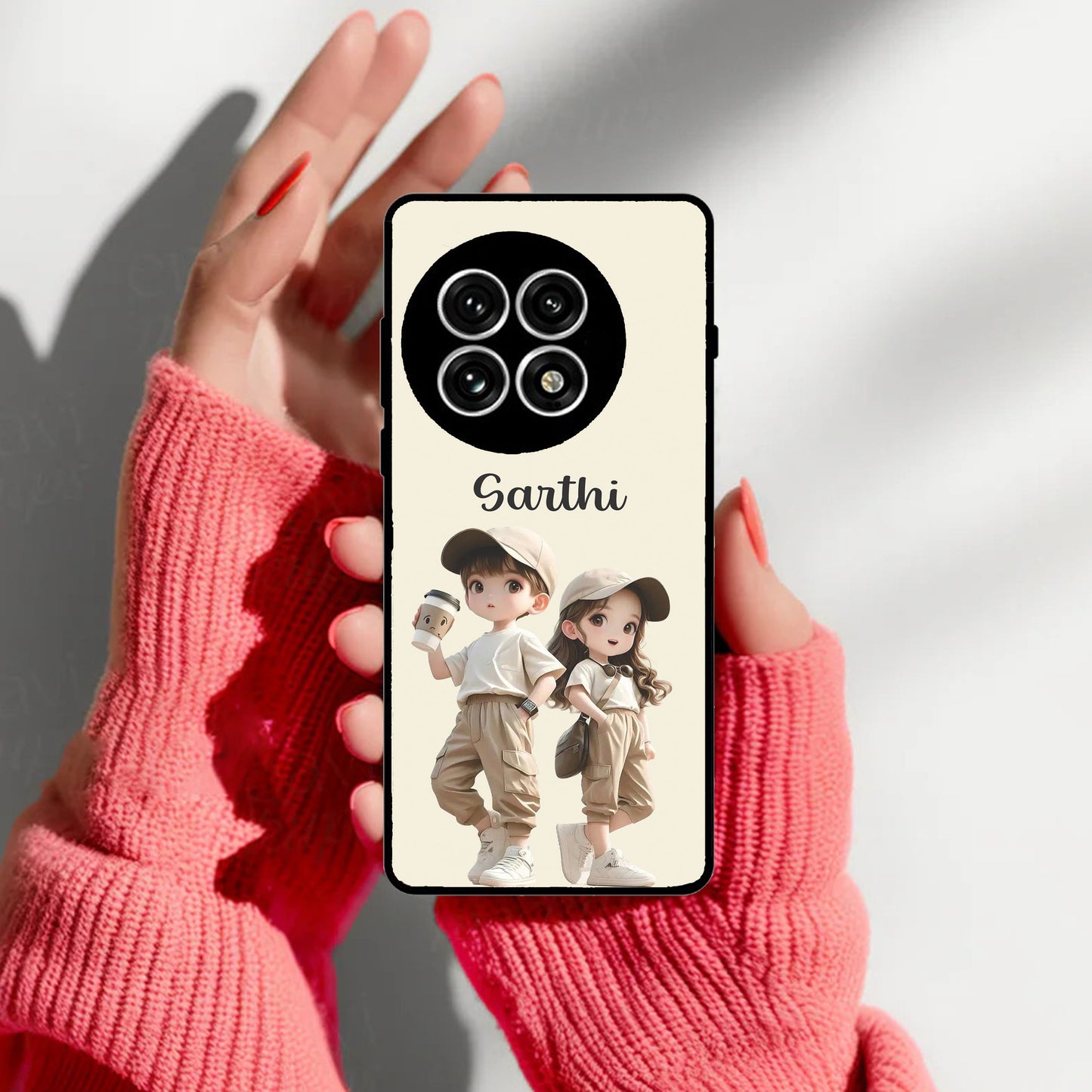 Sweet Harmony Glossy Metal Case Cover For OnePlus